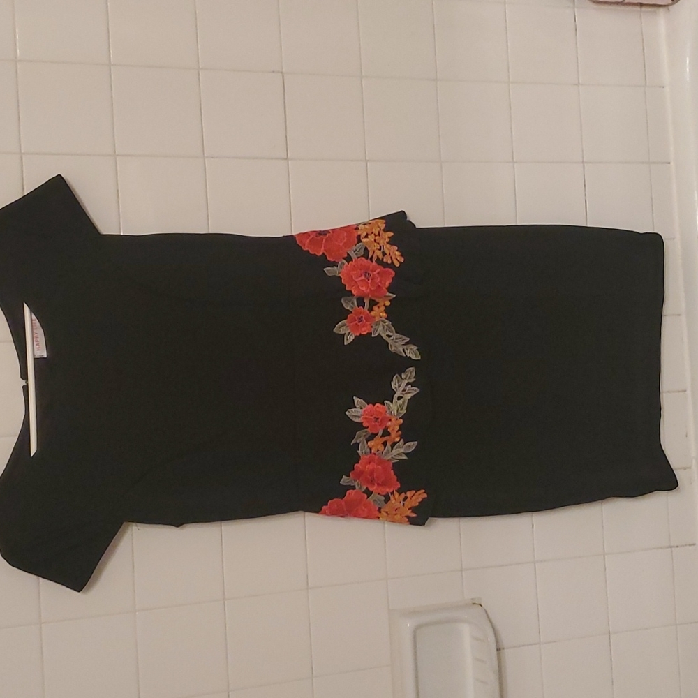 Happy Life Women's Peplum Dress Size M
